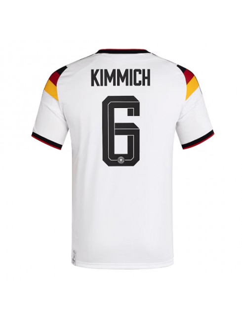 Tyskland Joshua Kimmich #6 Replika Hemmakläder VM 2026 Kortärmad Tyskland Joshua Kimmich #6 Replika Hemmakläder VM 2026 Kortärmad